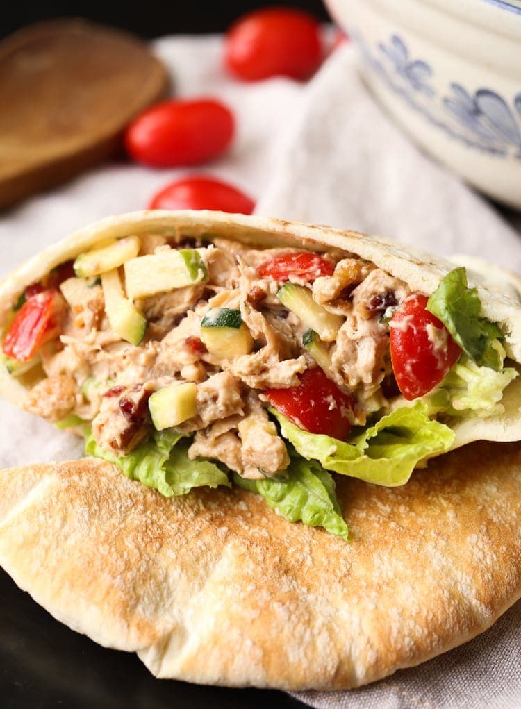 Crunchy Autumn Chicken Salad