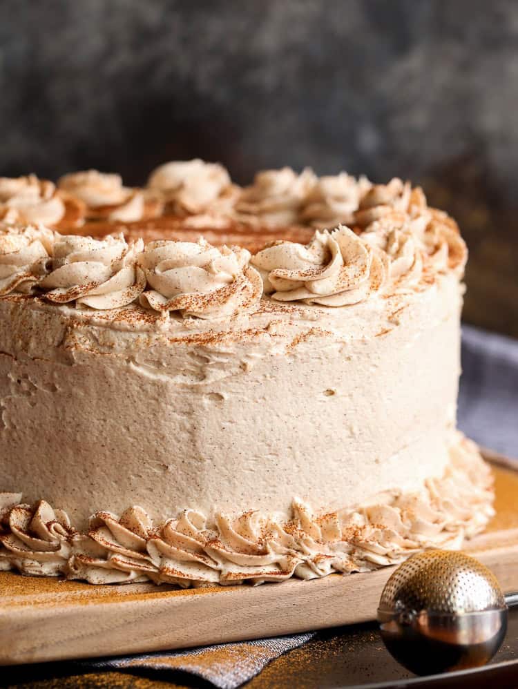 Cinnamon Roll Layer Cake