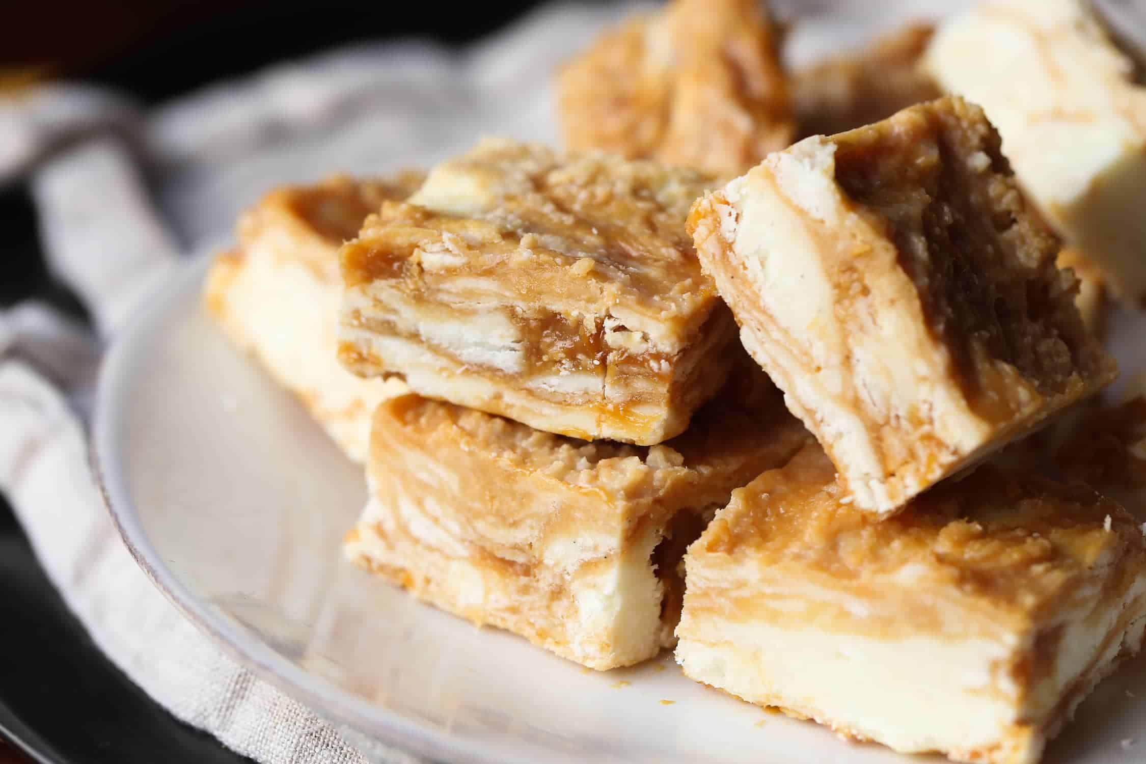Dulce de Leche Swirled Vanilla Fudge
