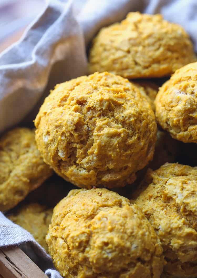 Pumpkin Sage Drop Biscuits