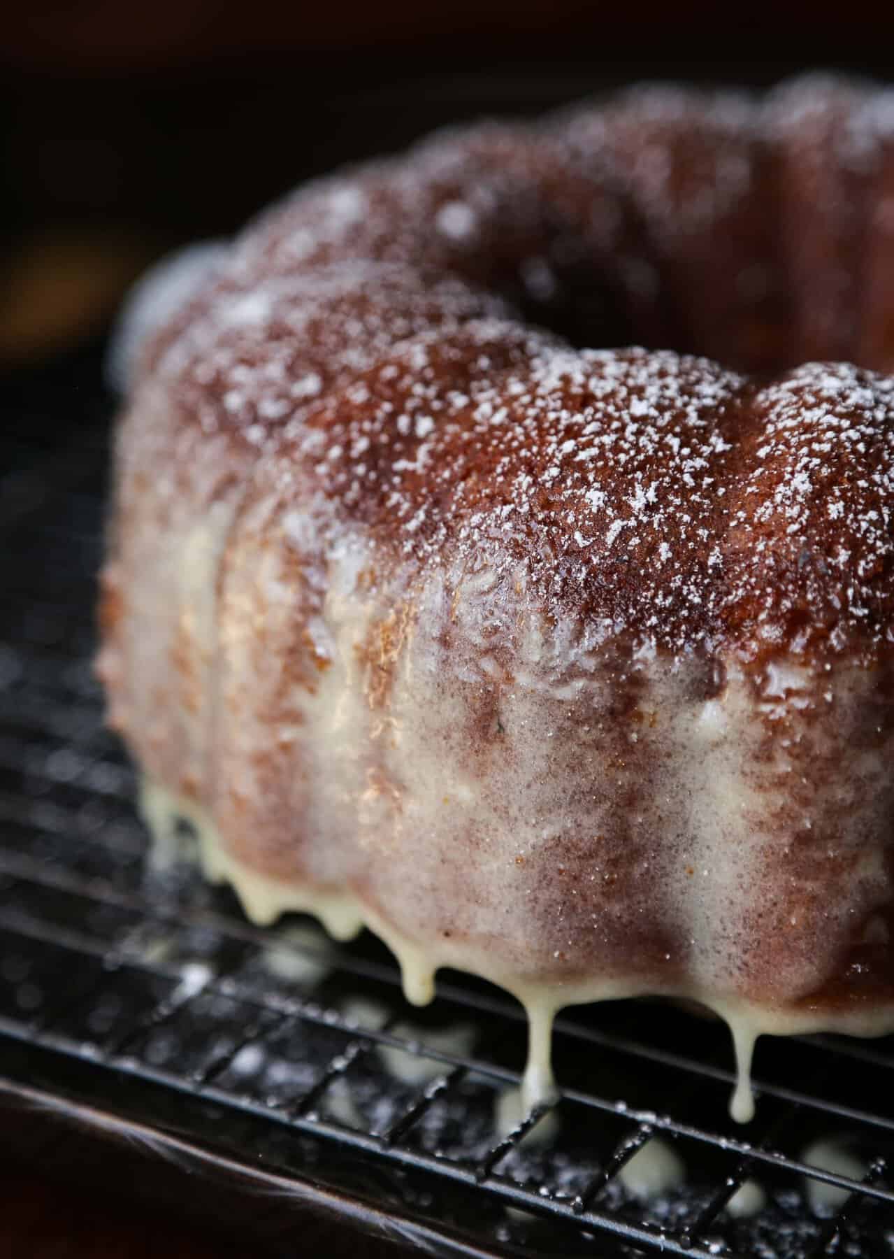Eggnog Butter Cake