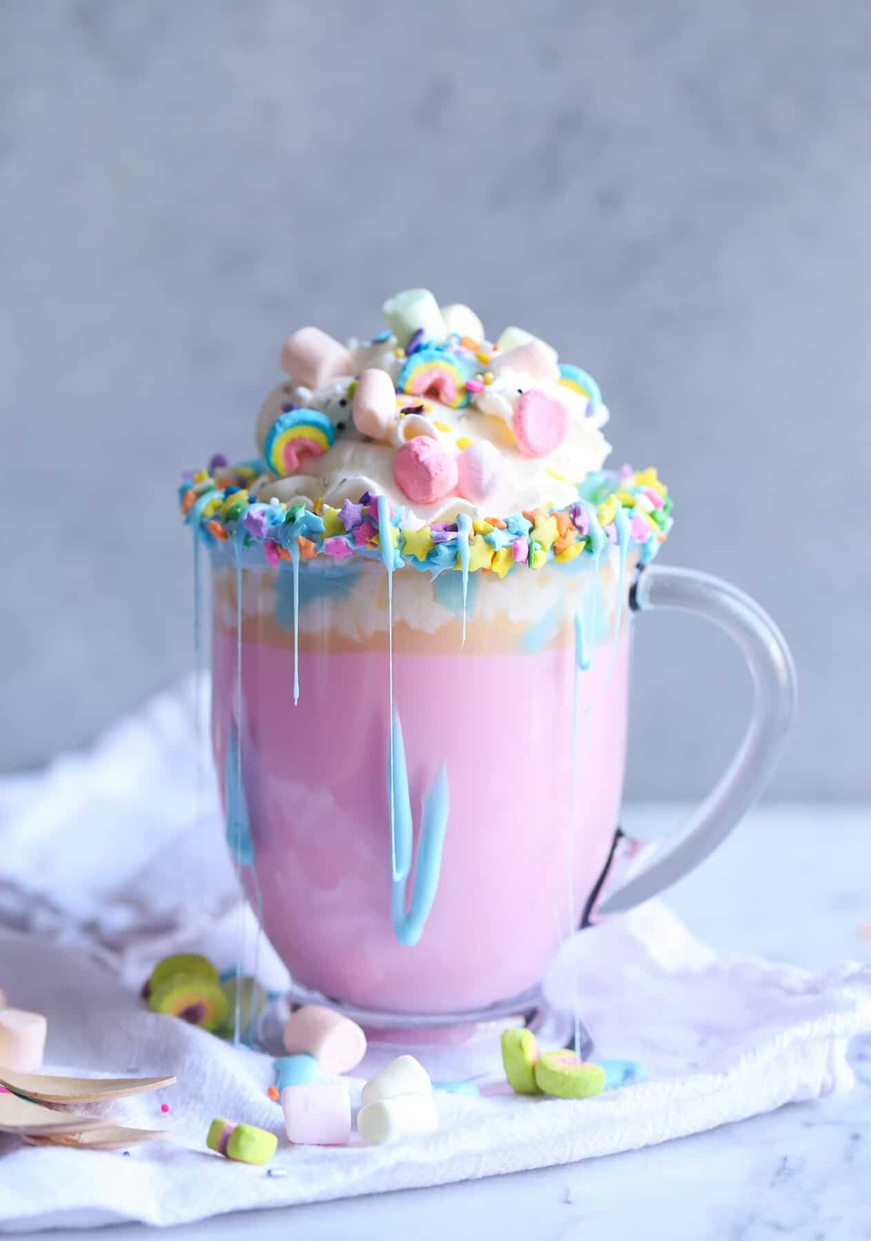 Unicorn Hot Chocolate