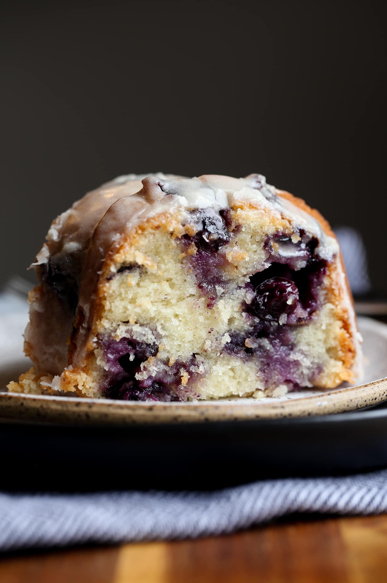 Sour Cream Blueberry Bundt Cake