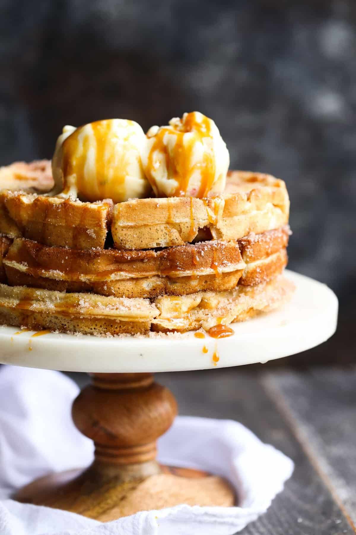 Churro Waffles