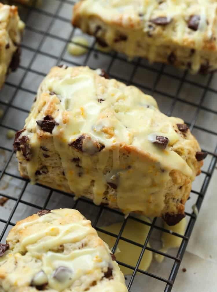 Chocolate Chunk Orange Scones