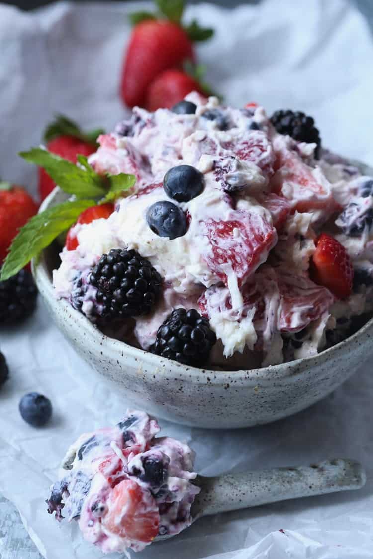 Berry Ambrosia Salad
