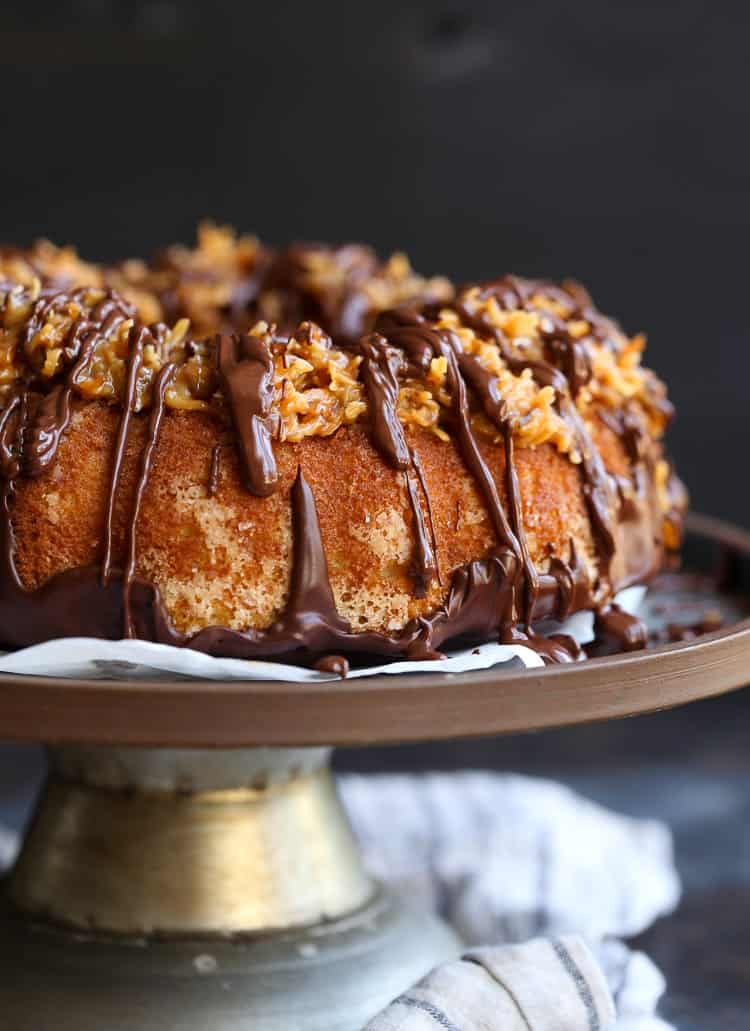 Samoas Bundt Cake