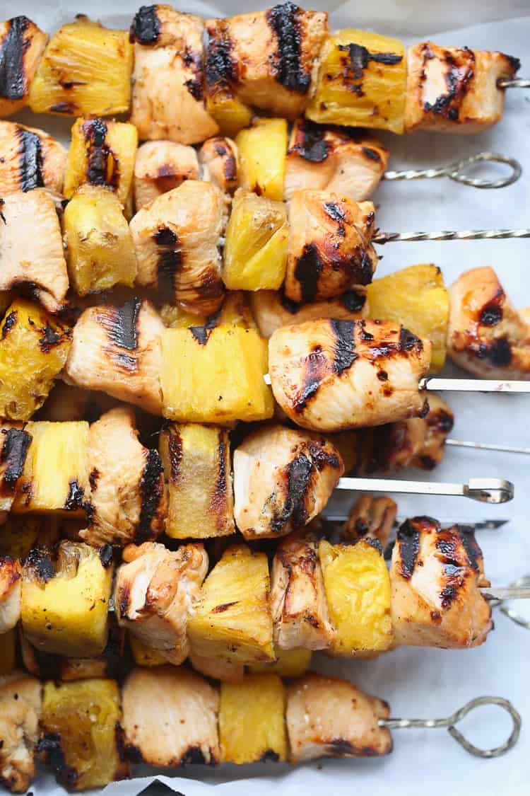 Chicken Pineapple Kabobs