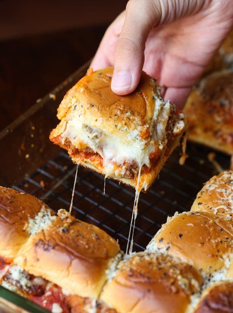 Chicken Parmesan Sliders