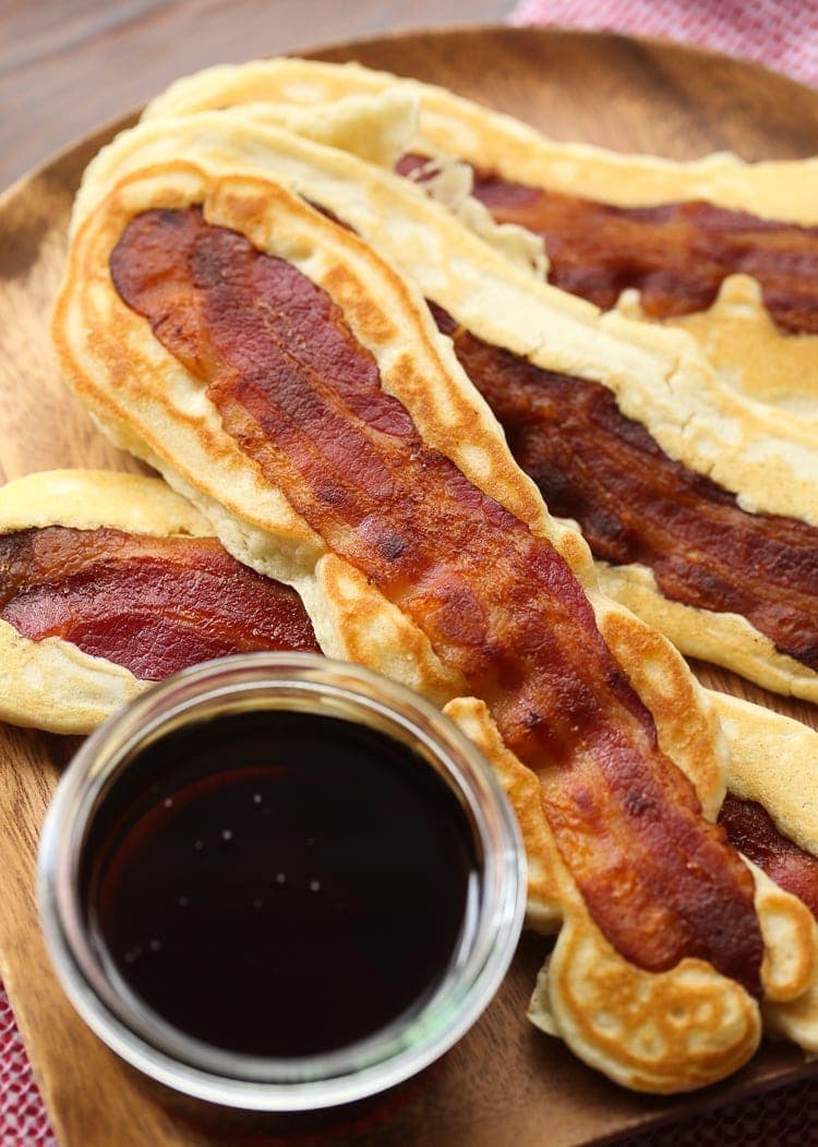 Bacon Pancake Dippers