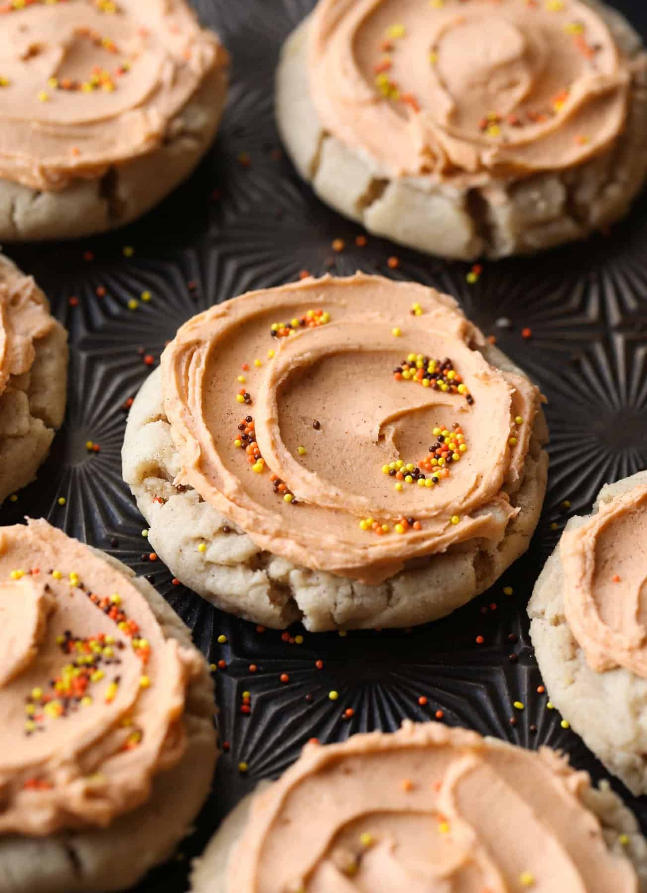 Pumpkin Spice Sugar Cookies
