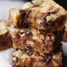 Twix Blondies