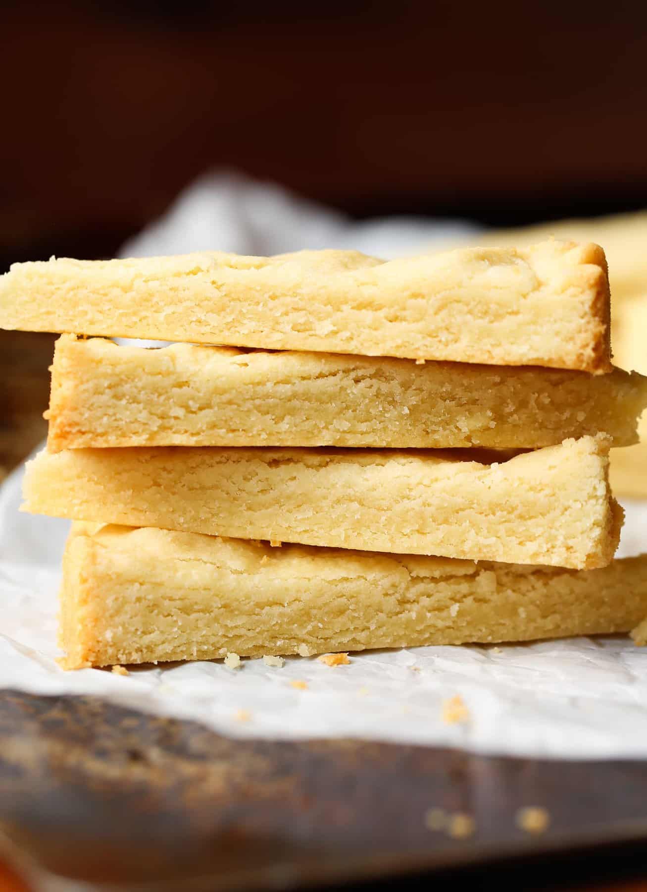 3 Ingredient Shortbread Cookies Recipe
