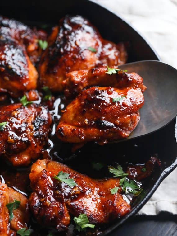 Honey Chipotle Skillet Chicken