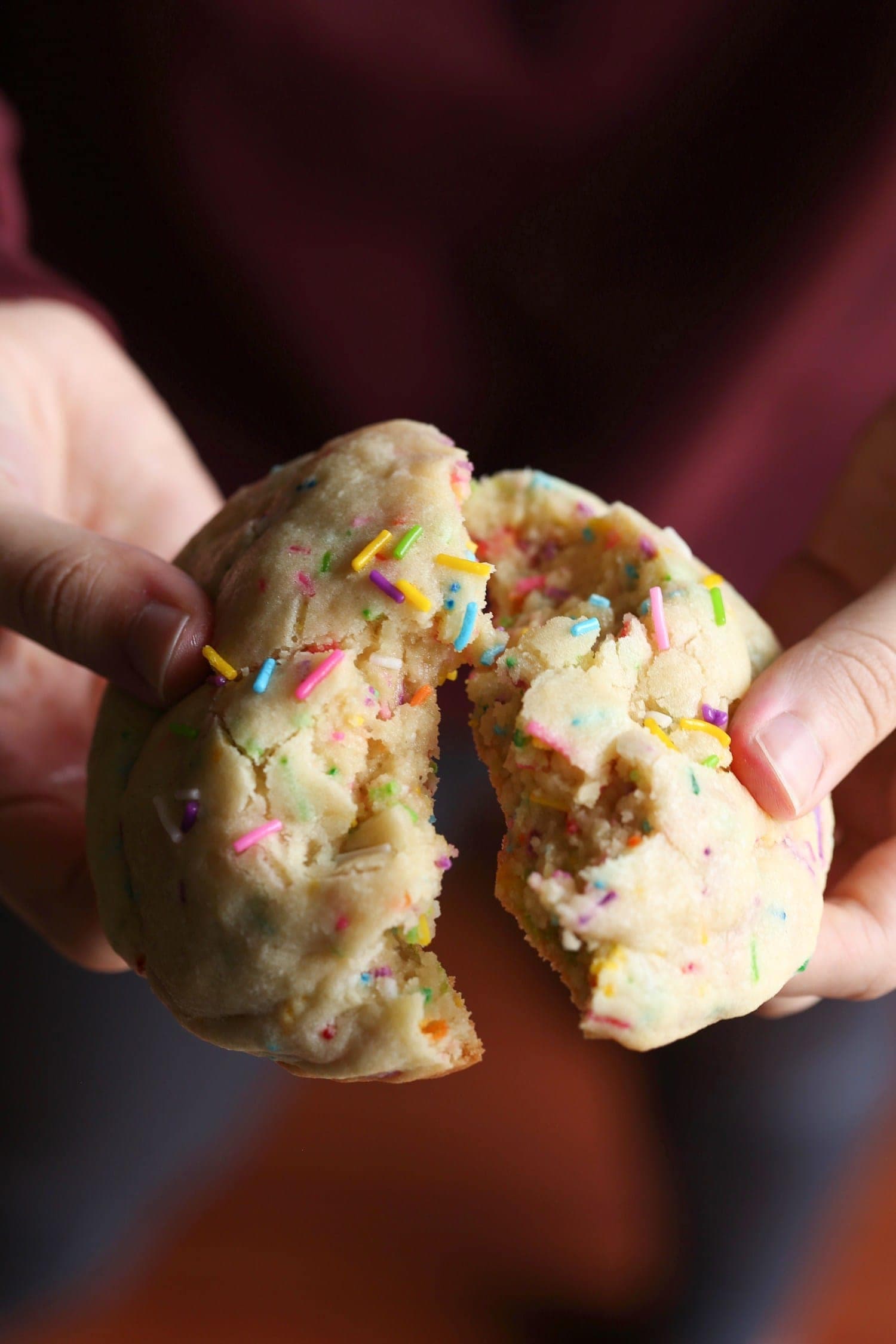 Half Pound Sprinkle Cookies