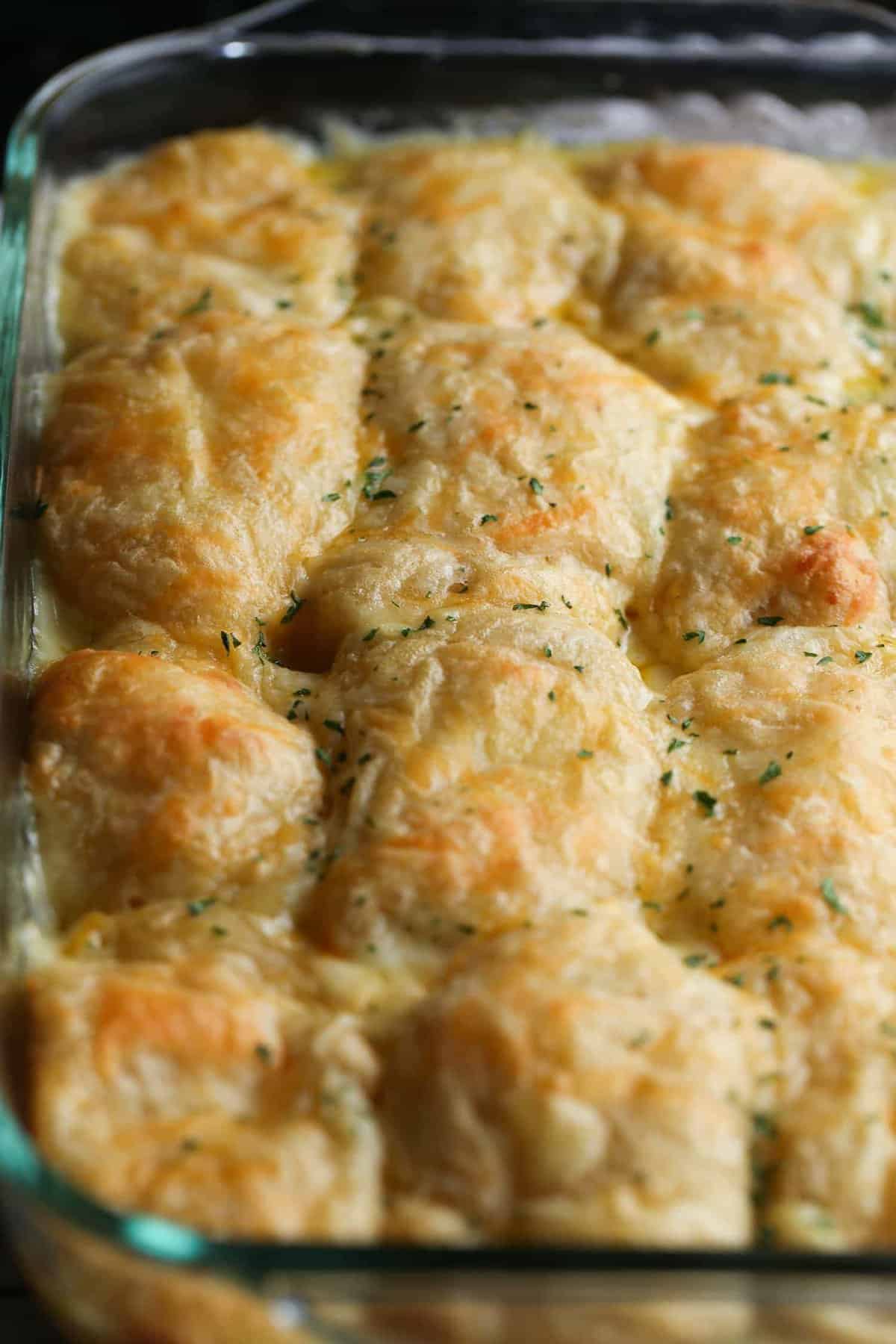 Cheesy Chicken Crescent Rolls