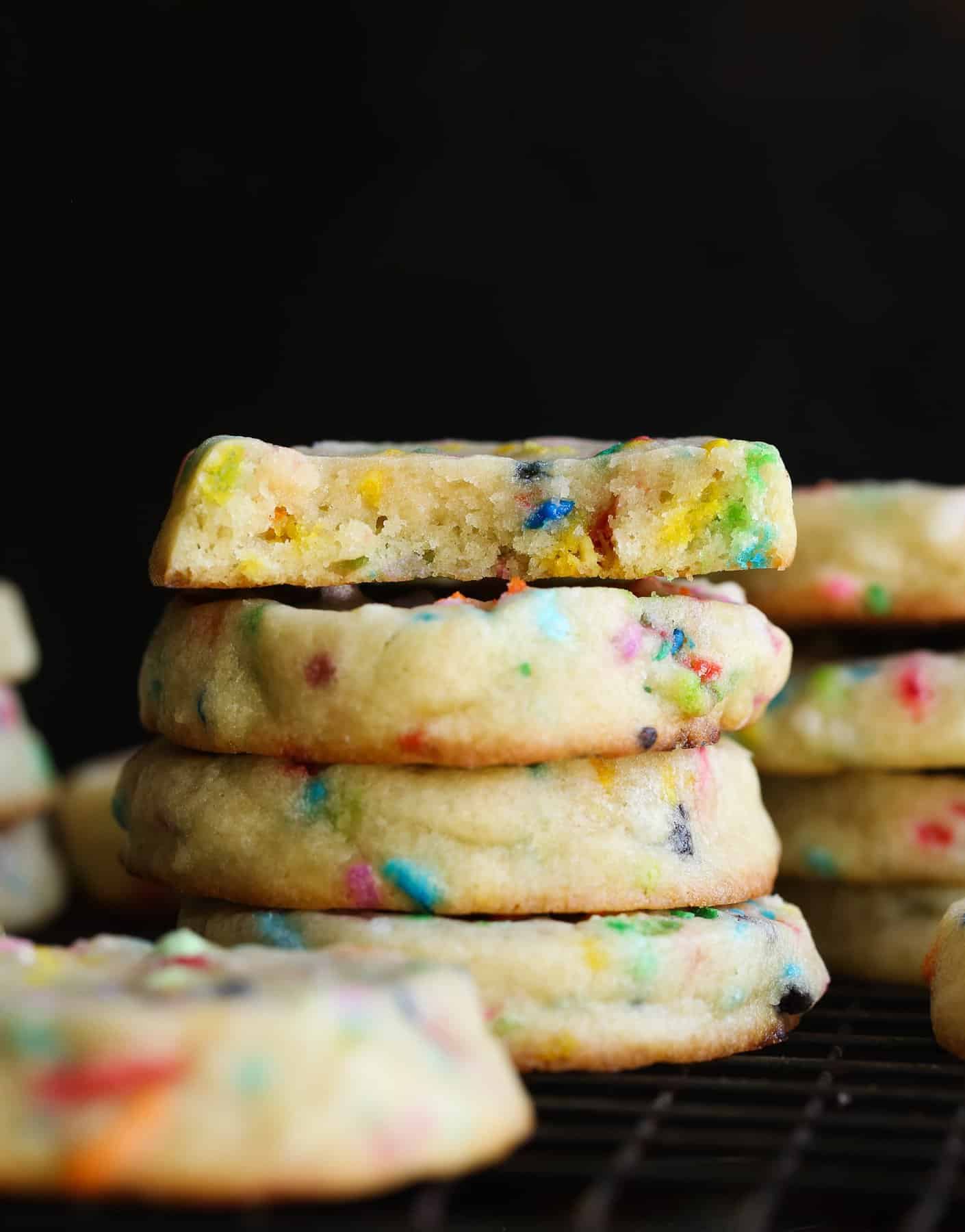 Sprinkle Refrigerator Cookies