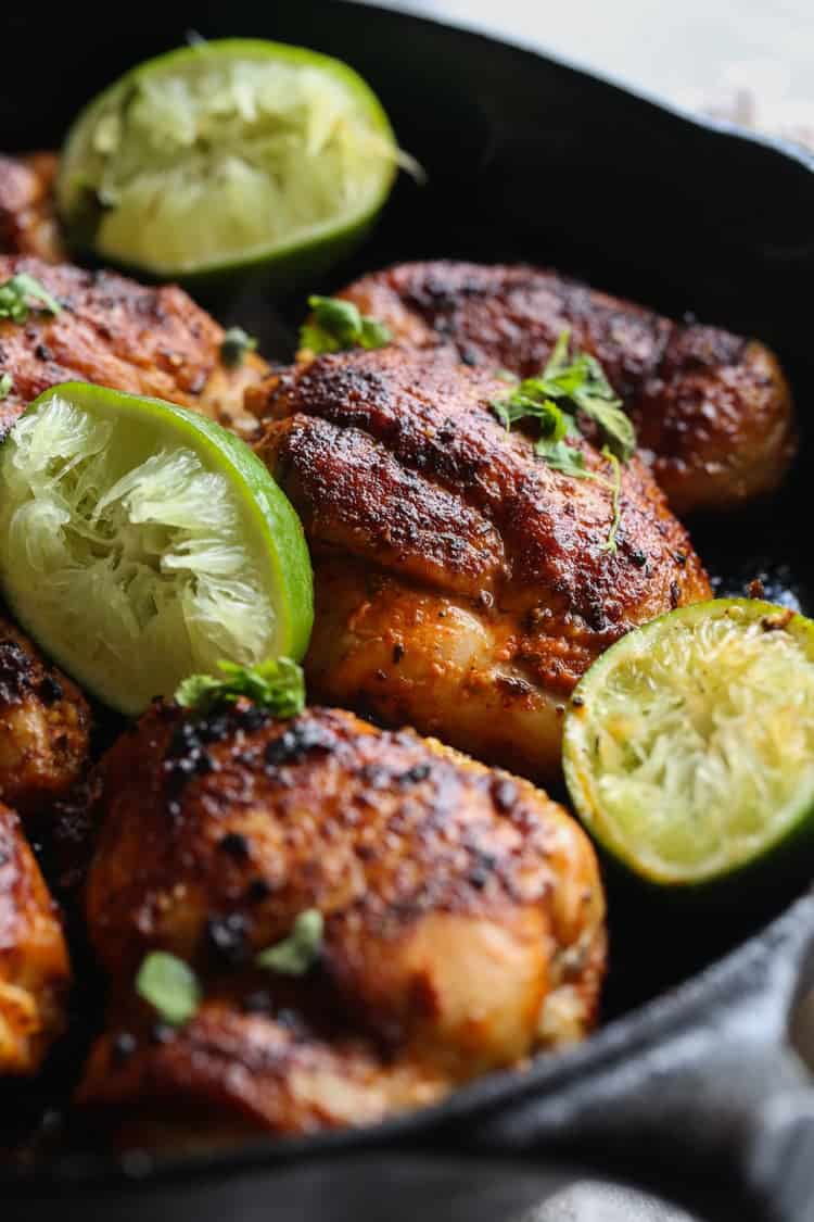 Skillet Spicy Lime Chicken