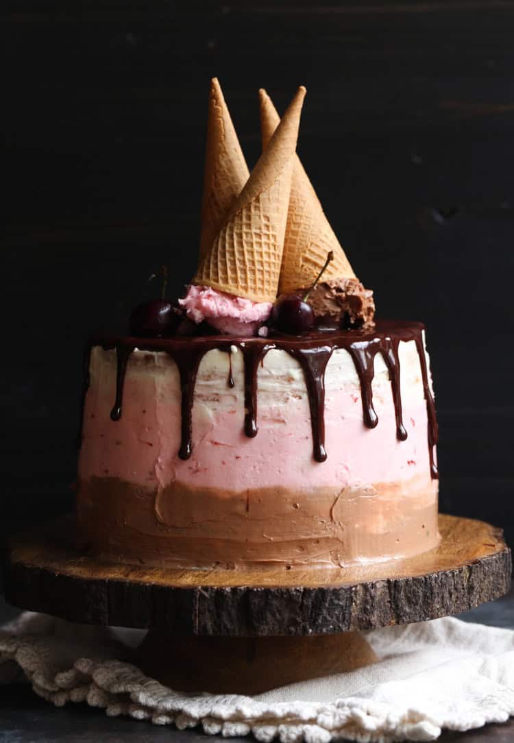 Neapolitan Cake