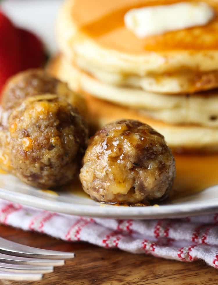 Breakfast Meatballs