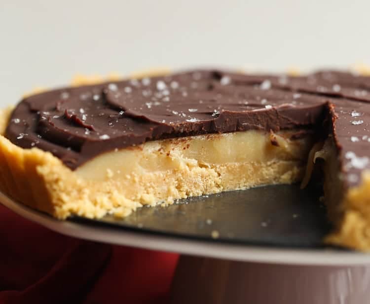 No Bake Twix Pie