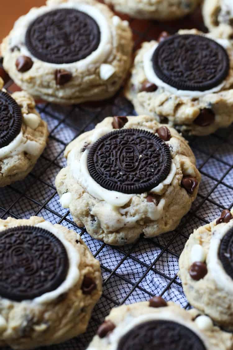 Outrageous Cookies and Cream Cookies