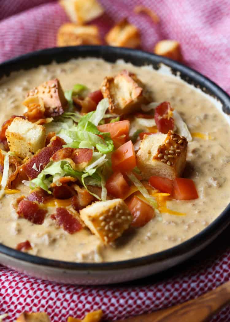 Cheeseburger Soup
