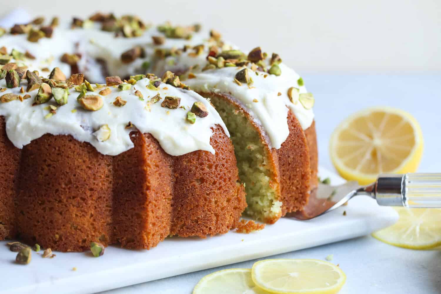 Pistachio Bundt Cake