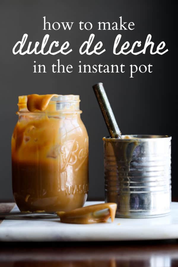 Instant Pot Dulce De Leche