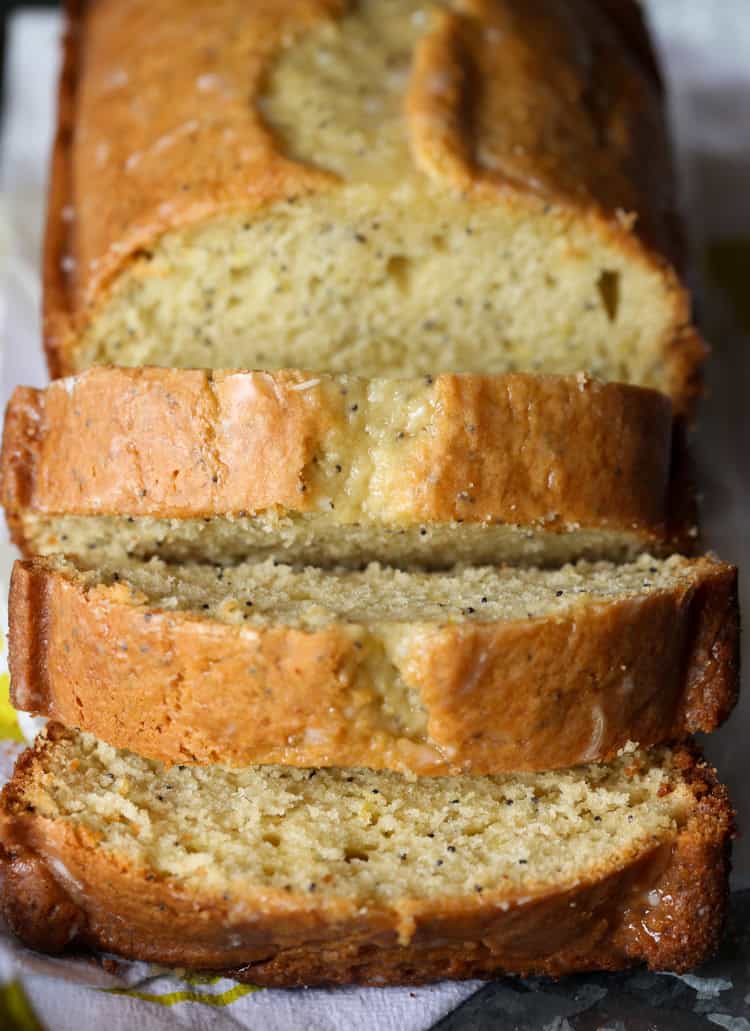 Lemon Poppy Seed Pound Cake