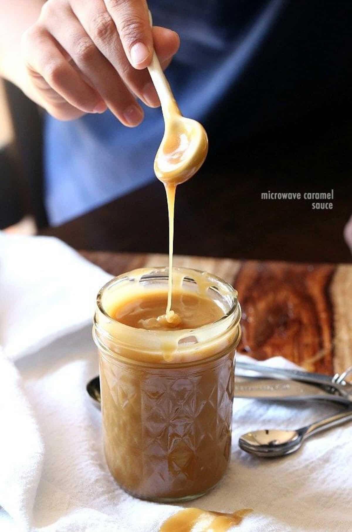 Microwave Caramel Sauce