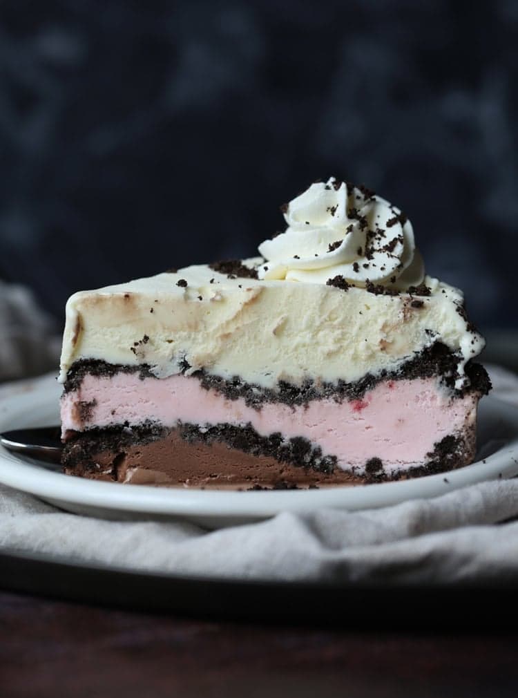 Neapolitan Ice Cream Cake