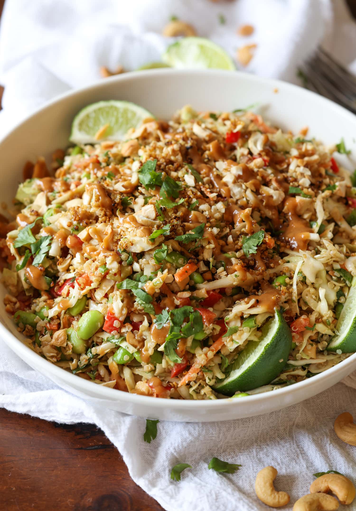 Thai Quinoa Crunch Salad