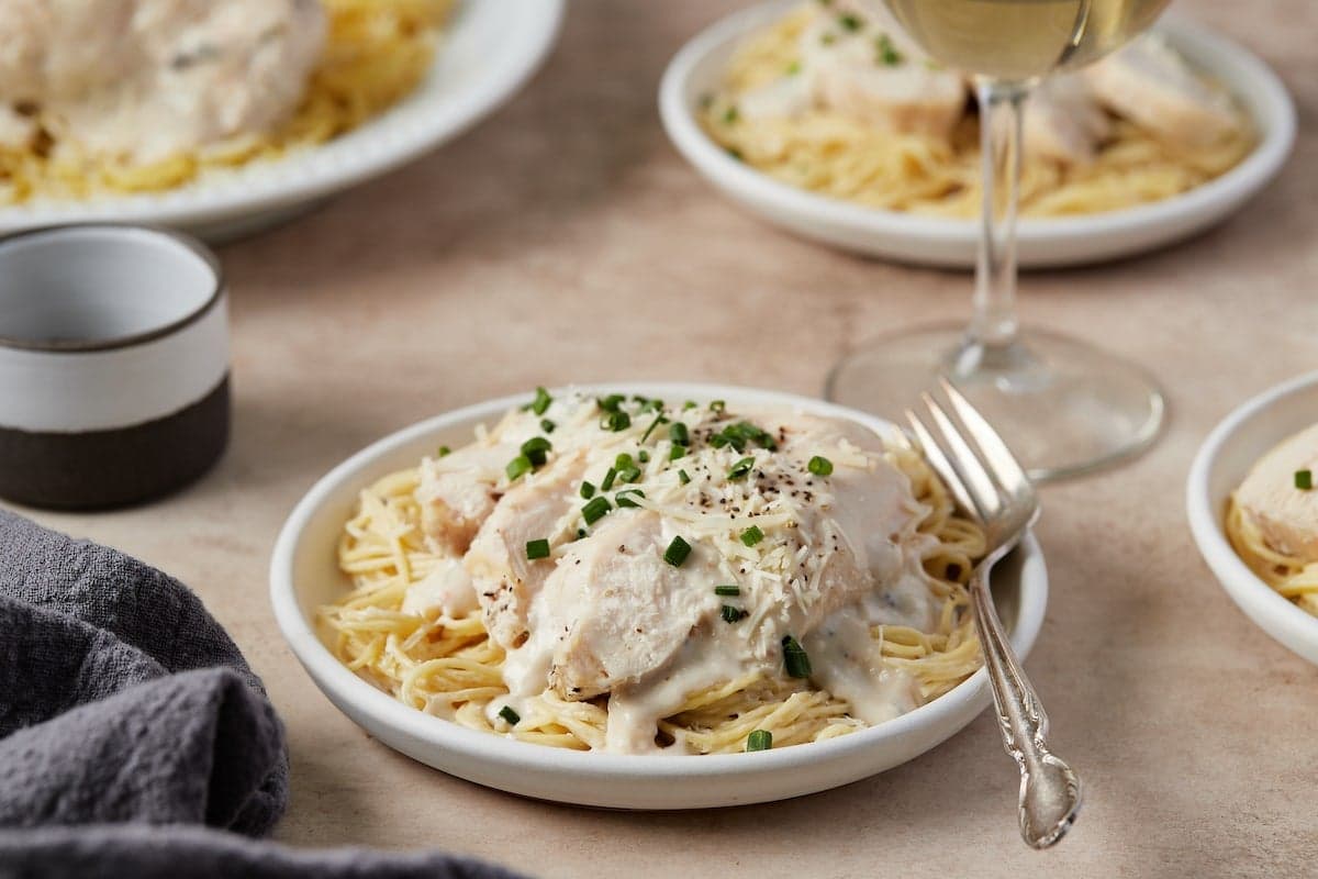 Creamy Angel Chicken Pasta