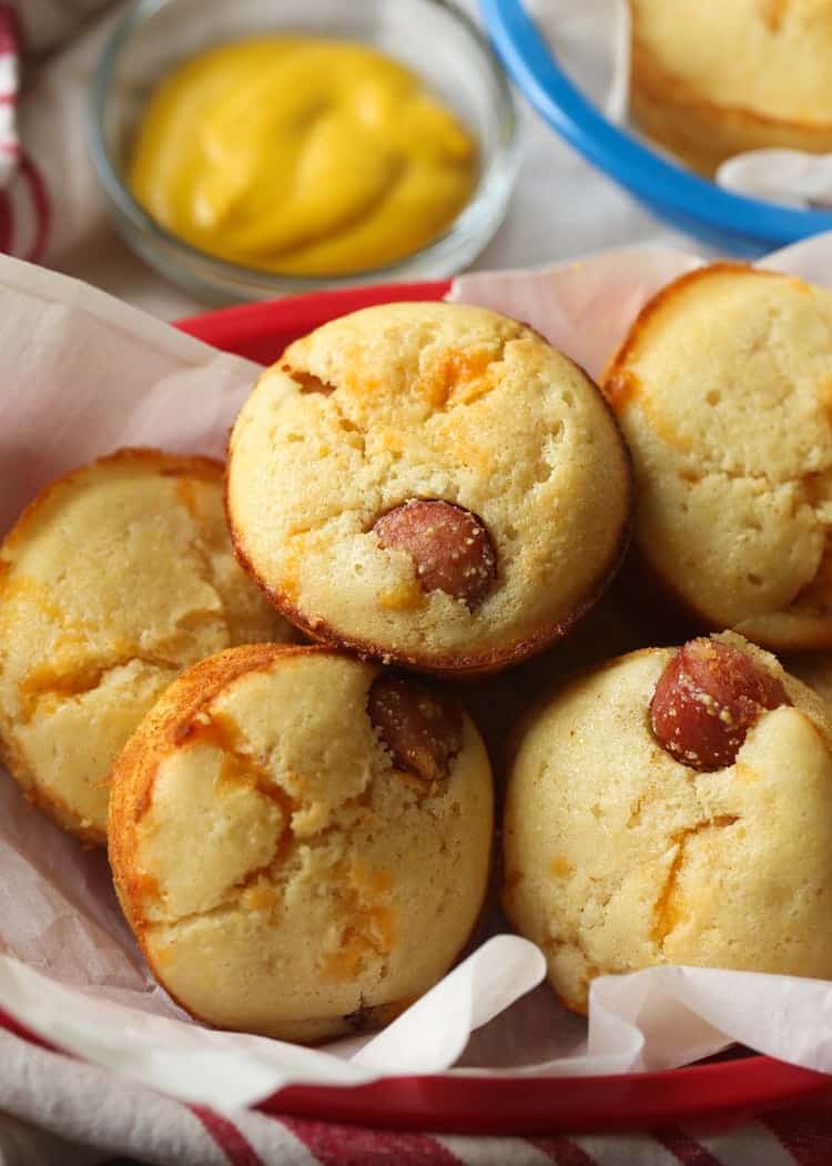Corn Dog Muffins