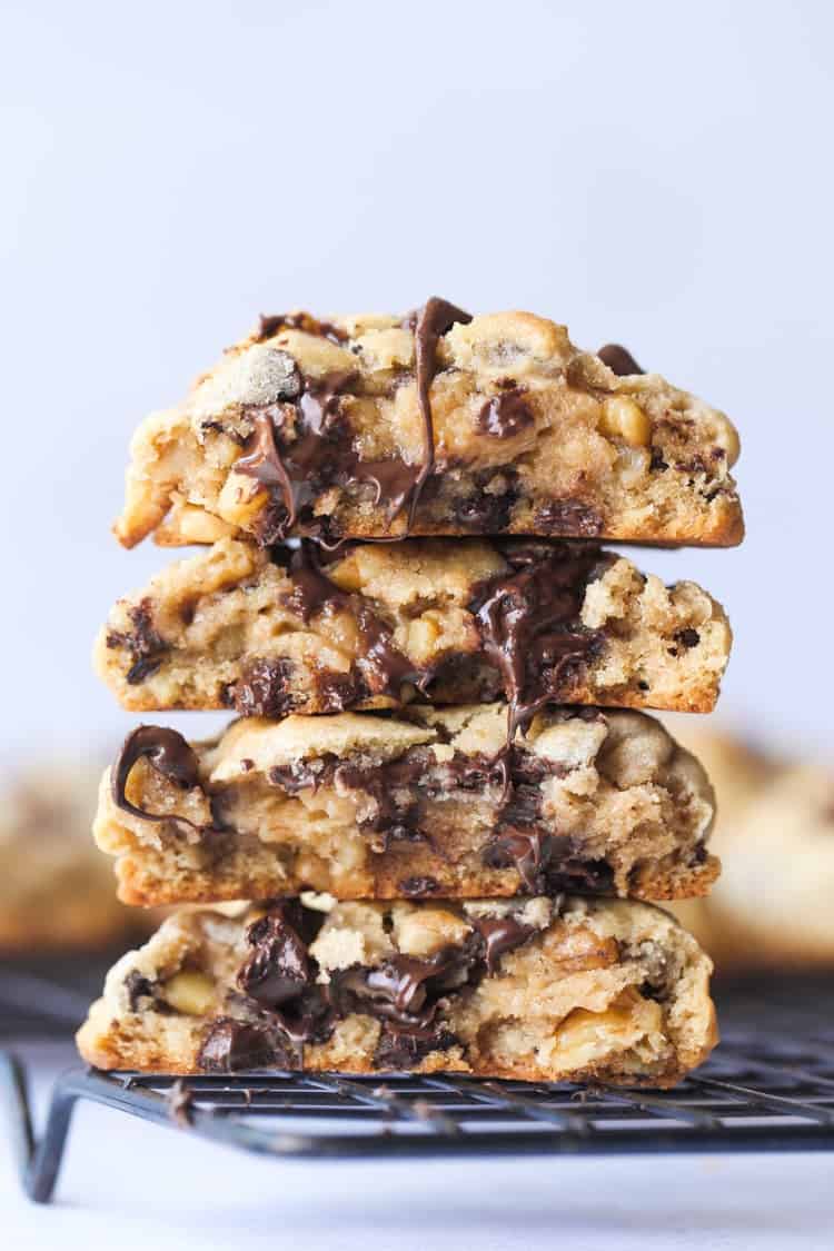 Chocolate Chip Walnut Cookies