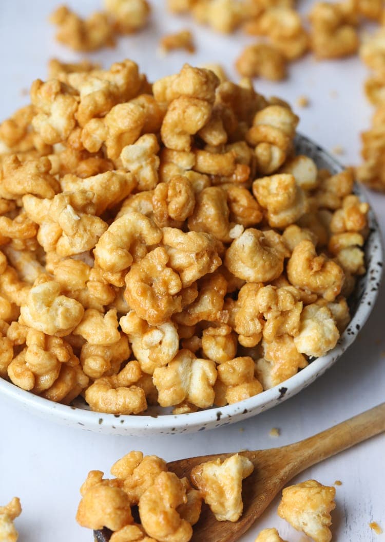Puffed Caramel Corn