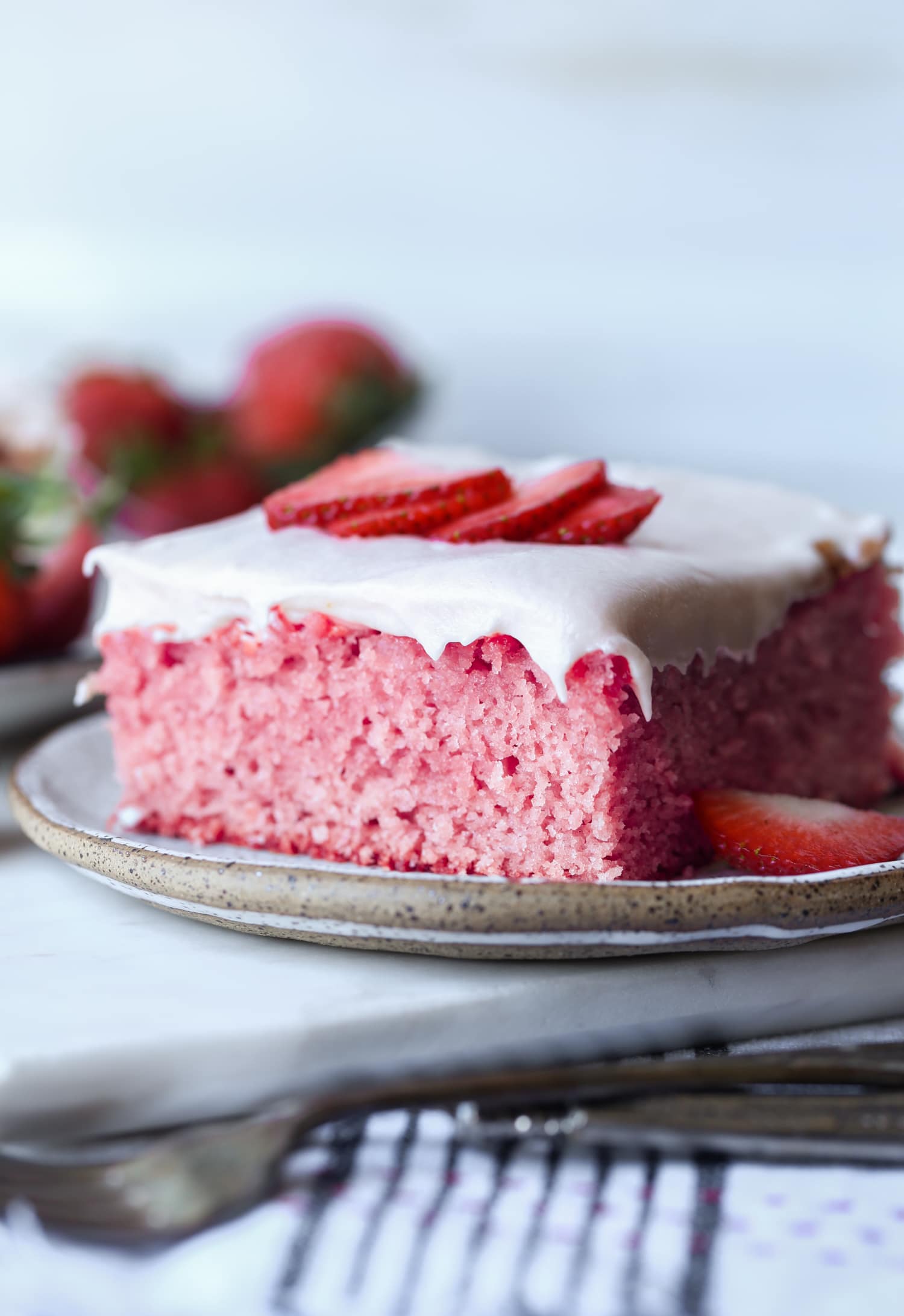 Strawberry Sheet Cake