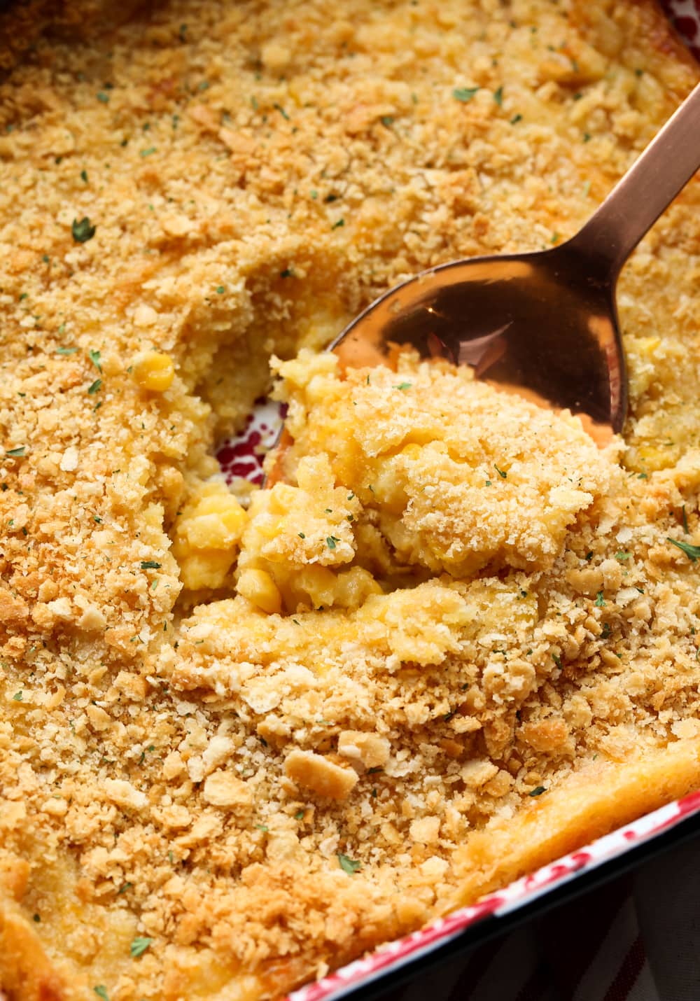 Easy Jiffy Creamed Corn Casserole