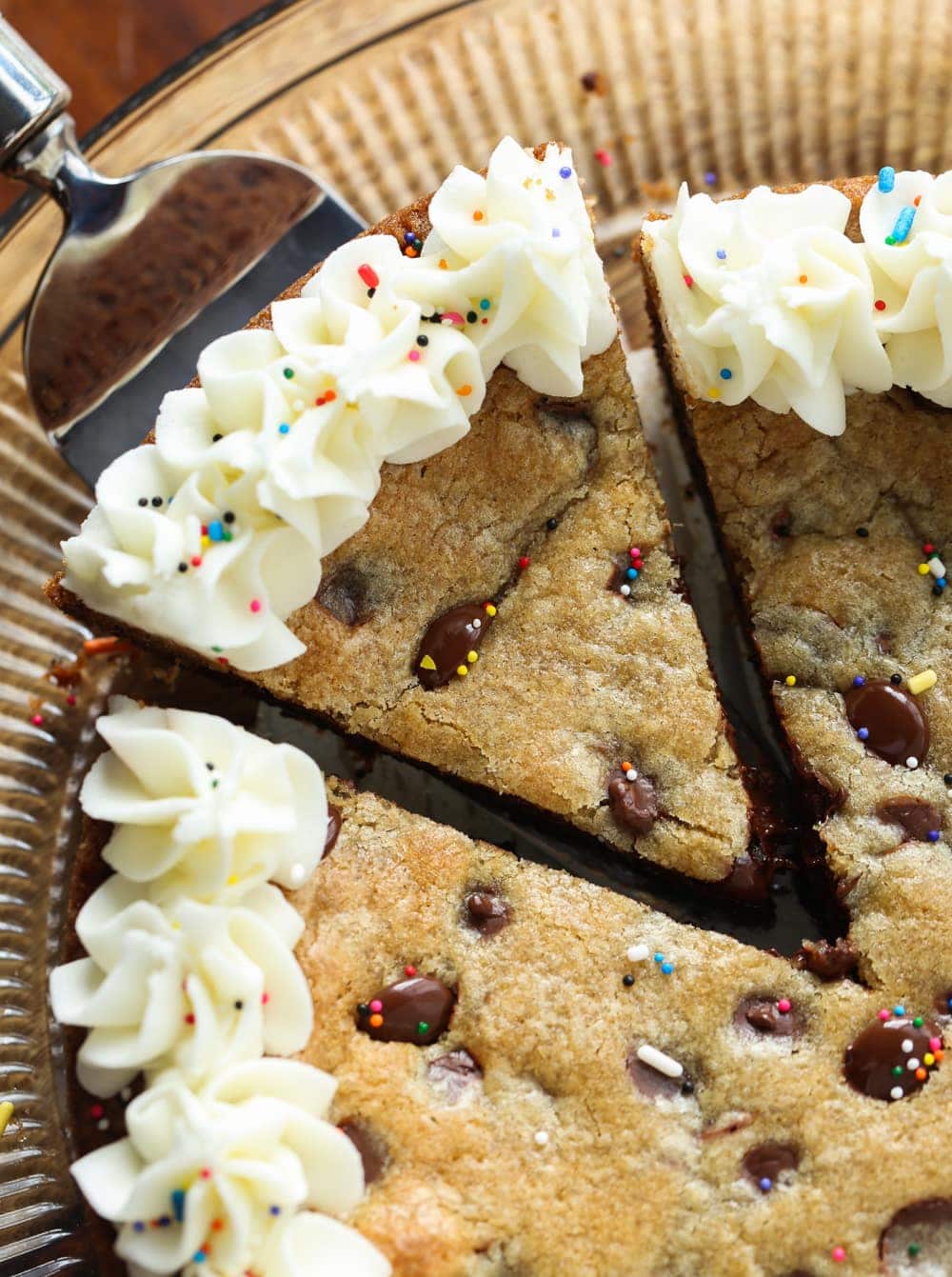 Chocolate Chip Cookie Cake