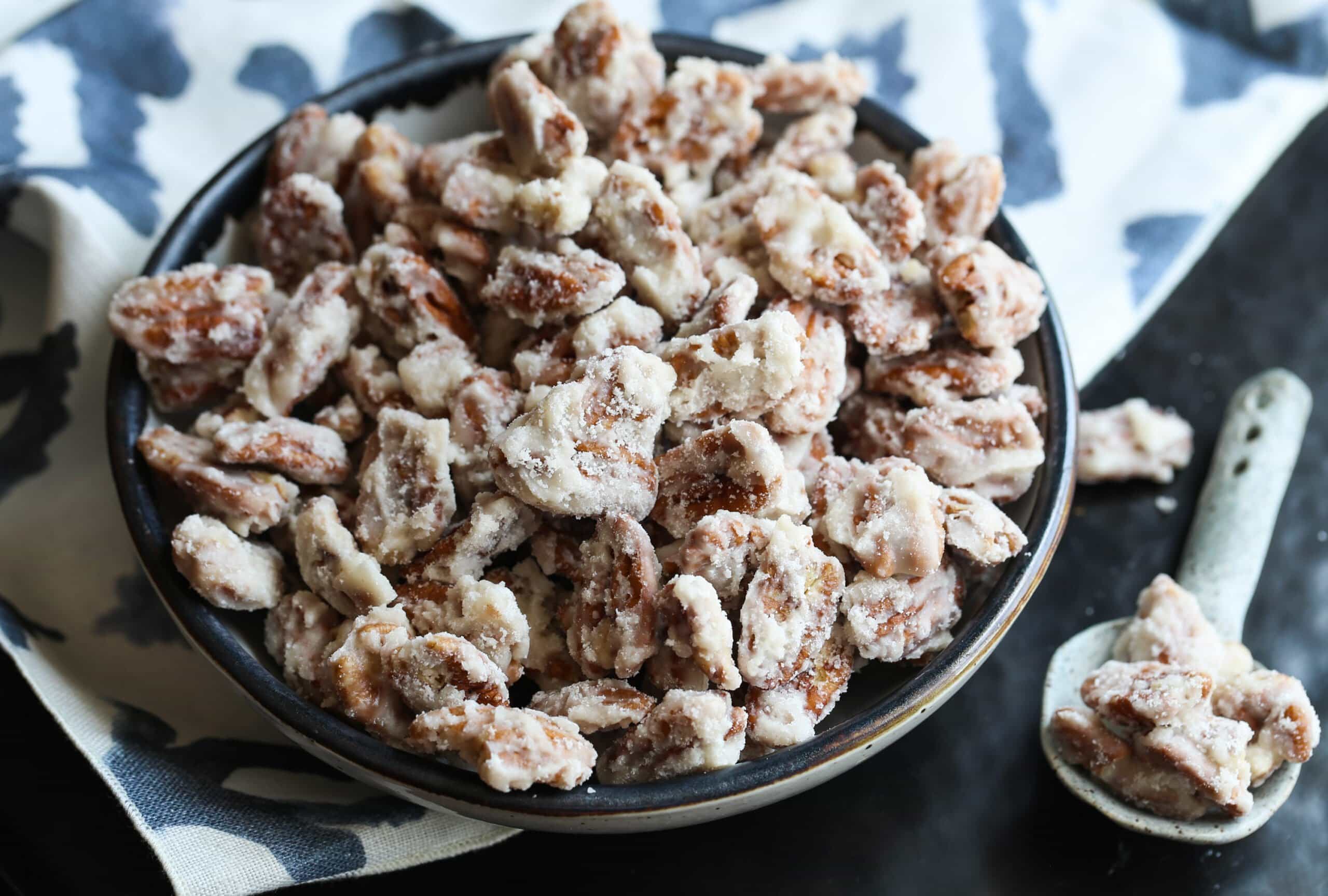 Sour Cream Candied Pecans