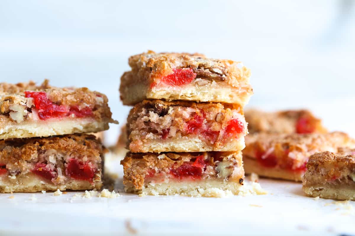 Cherry Coconut Bars