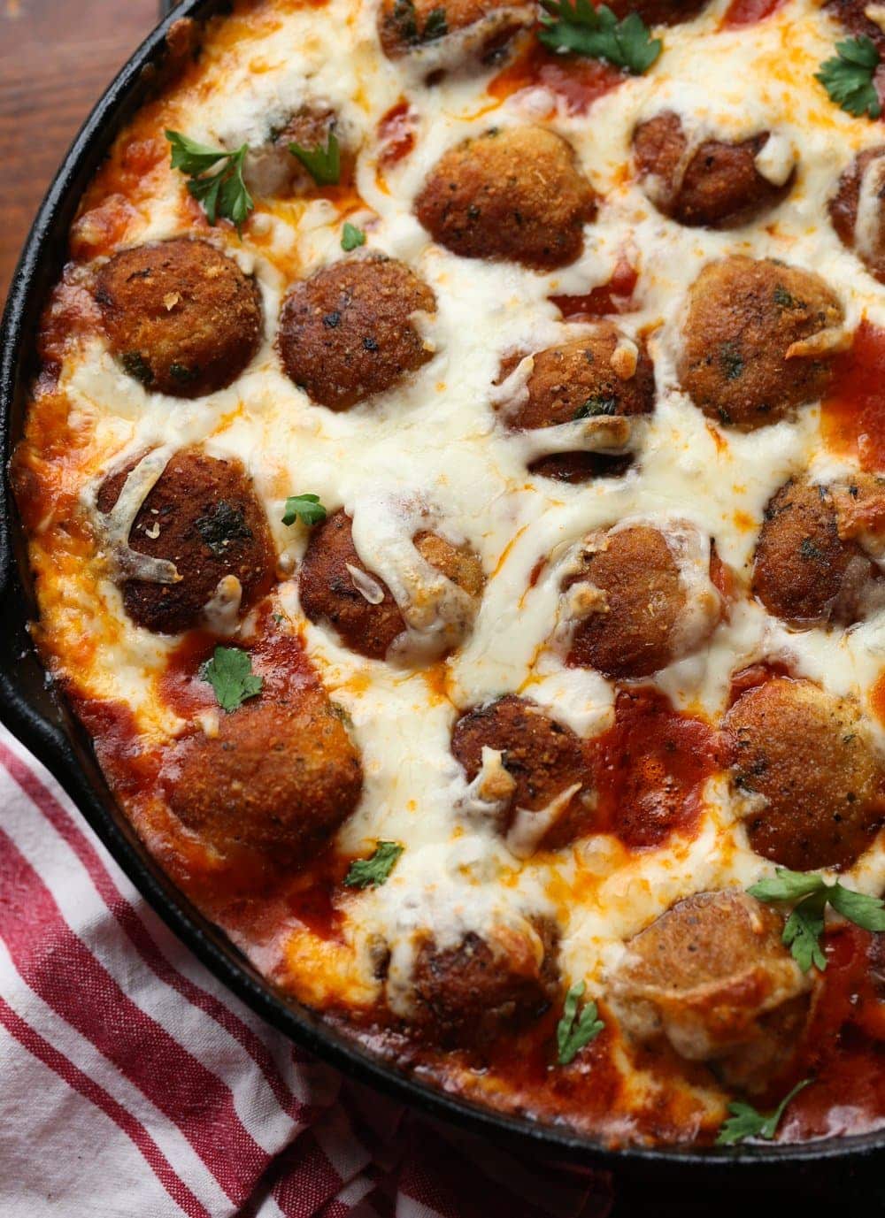 Chicken Parmesan Meatballs