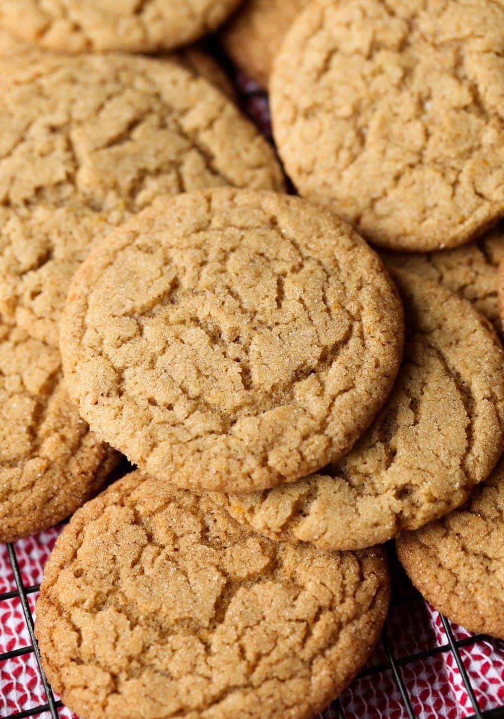 Cinnamon Crackle Cookies