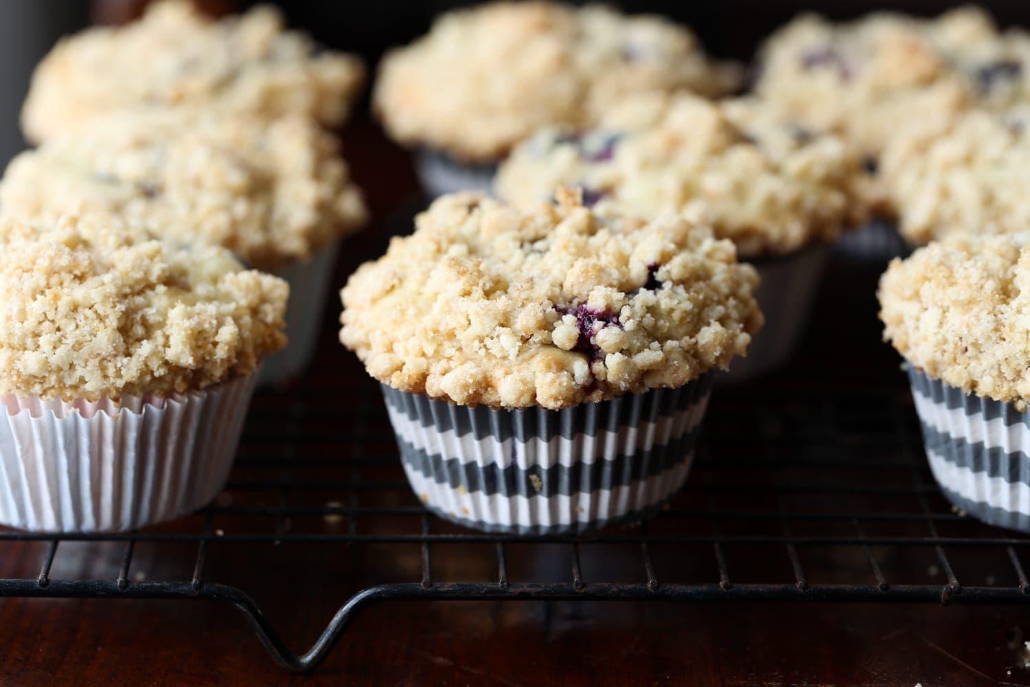 Blueberries and Cream Muffins