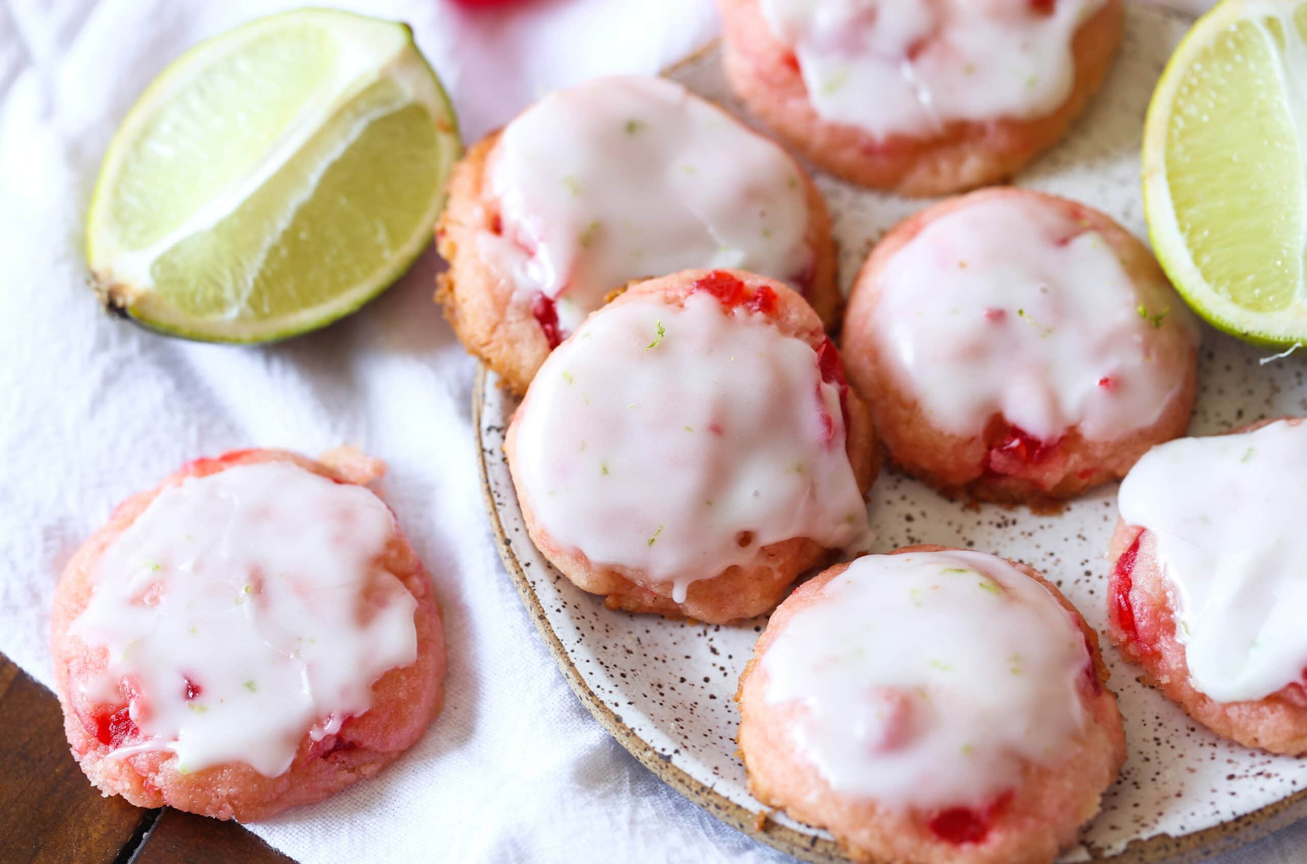 Cherry Limeade Cookies