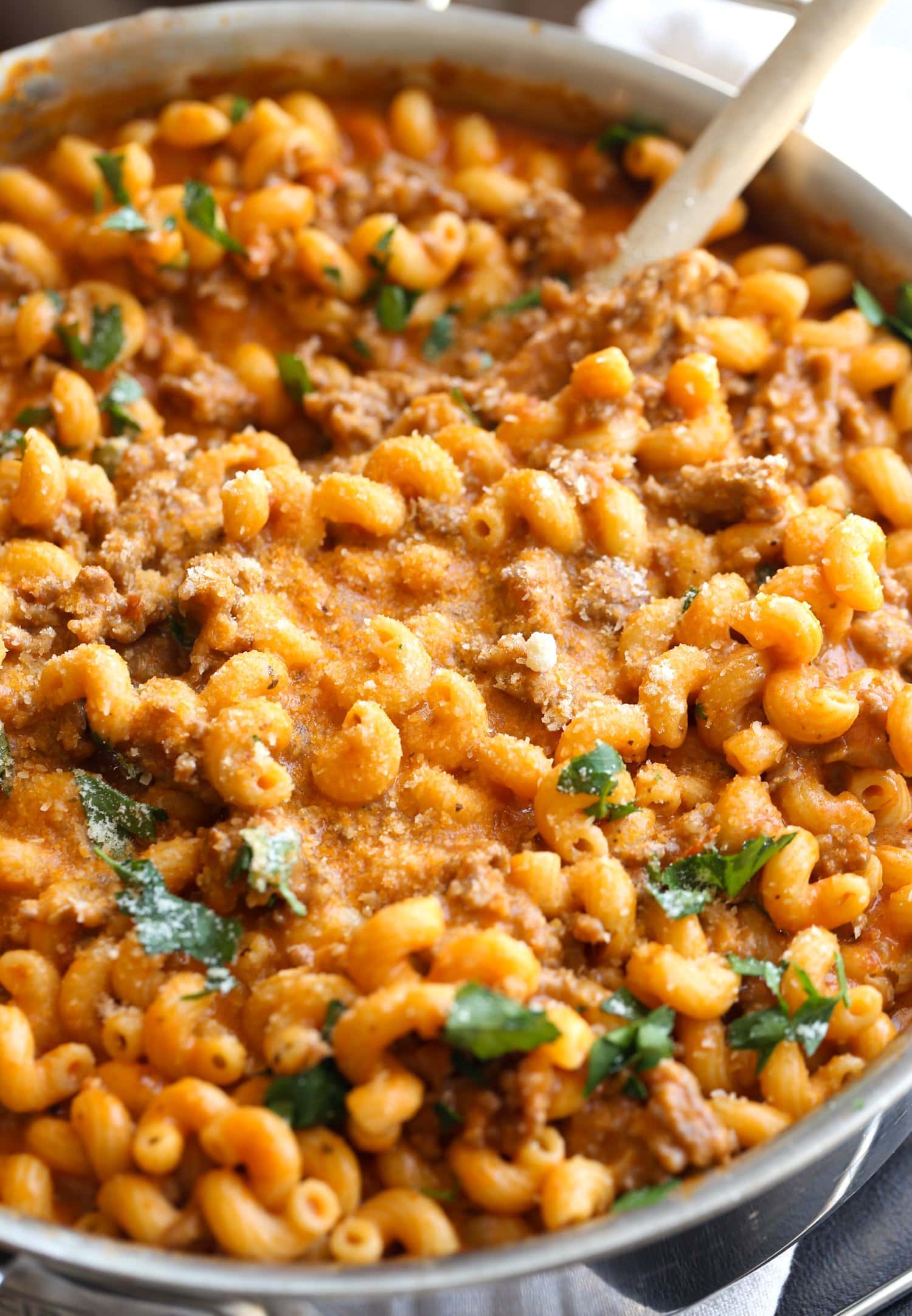 Creamy Italian Sausage Pasta
