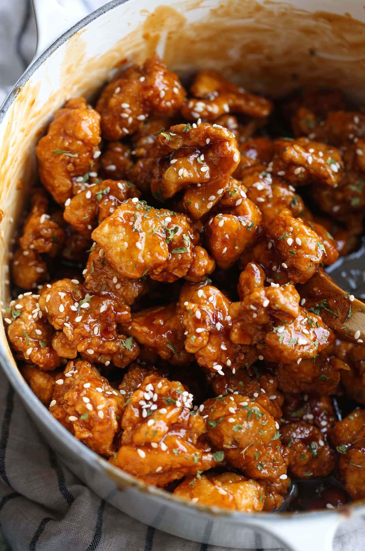 Crispy Honey Sesame Chicken