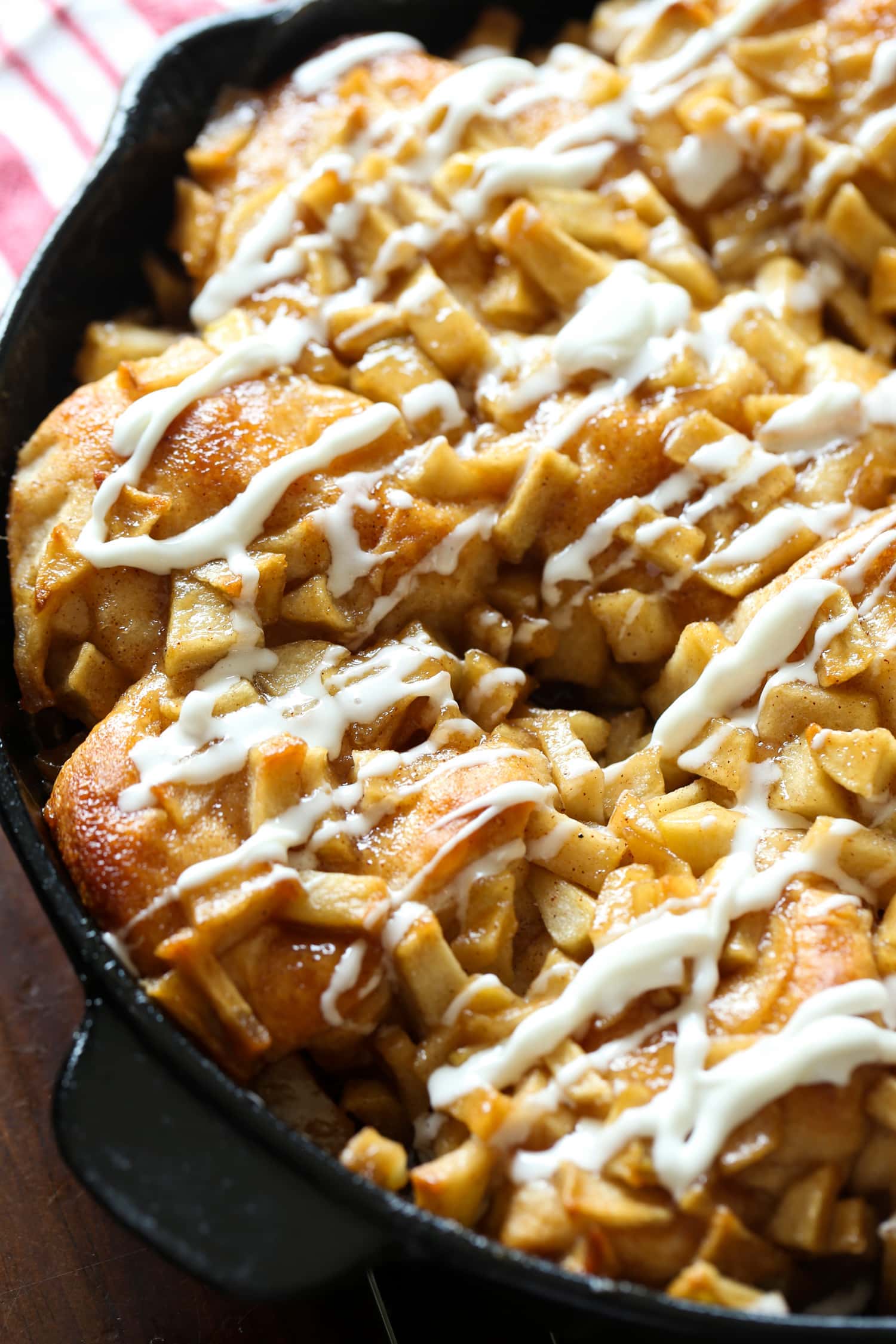 Skillet Apple Biscuits