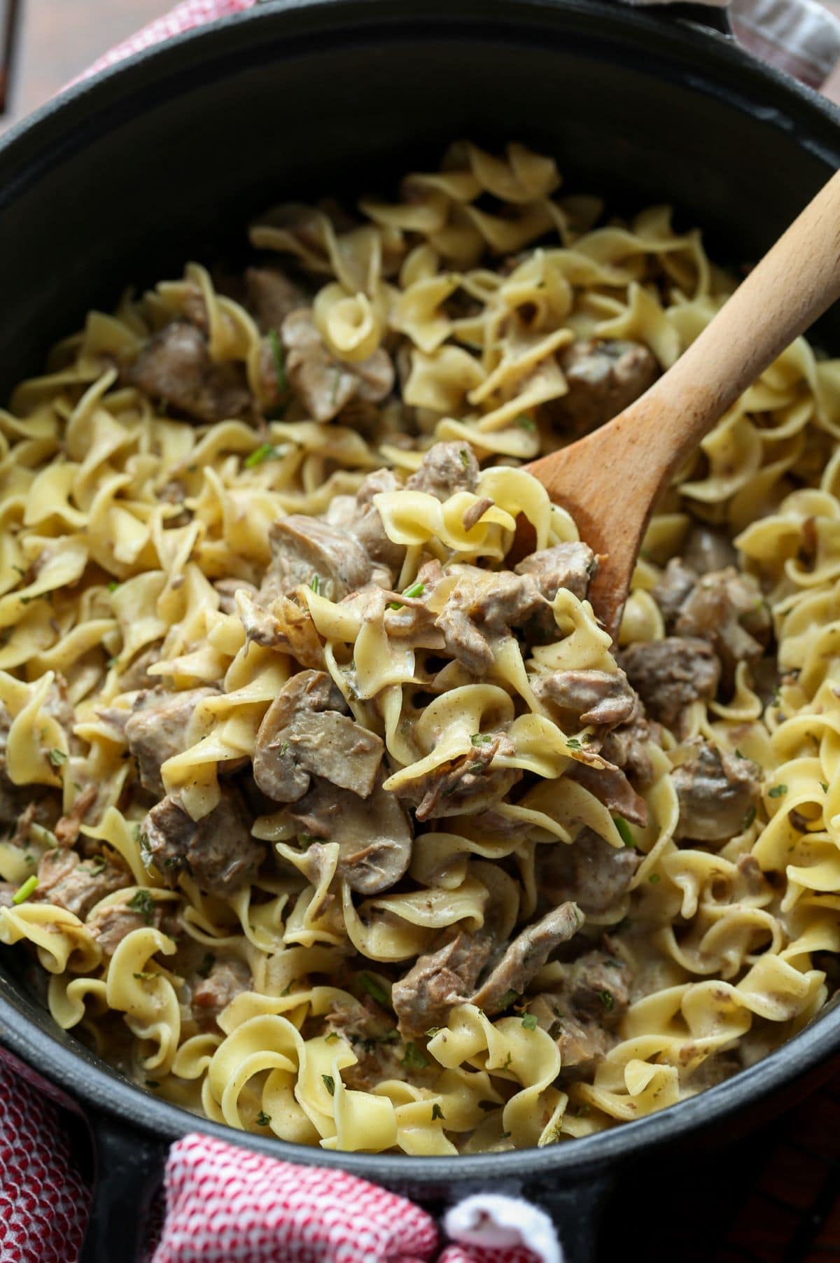 Crock Pot Beef Stroganoff